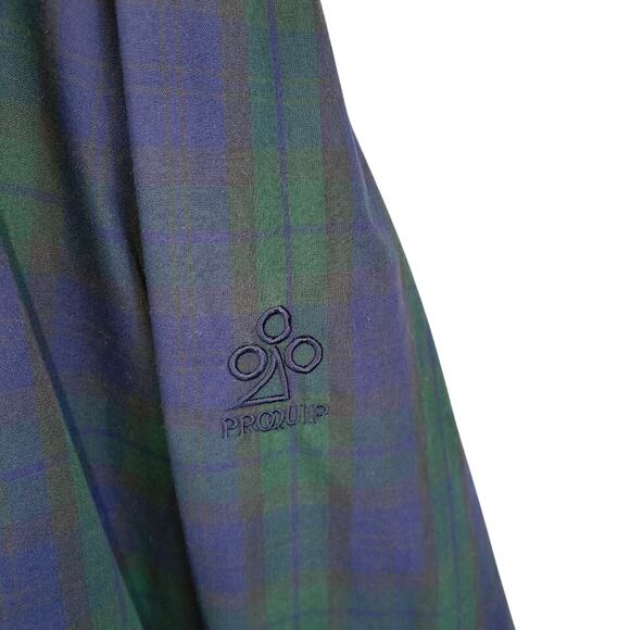 1997 Ryder Cup Valderama XL ProQuip Gold Sweater Plaid Vintage - Picture 3 of 7